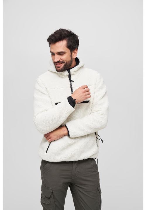 Actual product image Brandit Teddy Fleece Worker Pullover Jacket - 13975 (L, 5XL)
