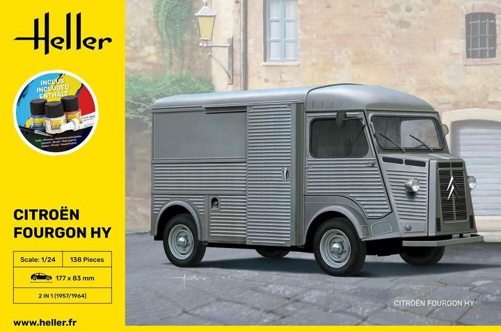Produktbild Heller STARTER KIT Citroen Fourgon Hy "Tube