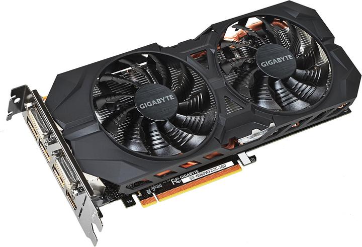 Actual product image Gigabyte GTX 960 OC Windforce 2x (2 GB, GDDR5)