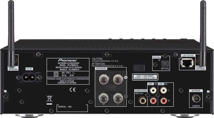 Produktbild Pioneer X-Hm82d (WLAN, 2x 50 W)