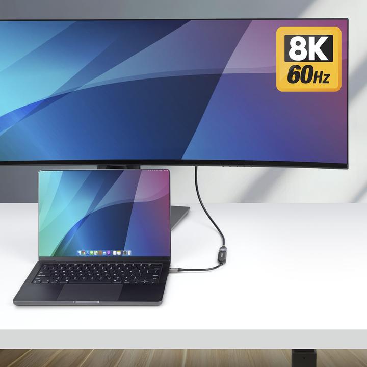 Actual product image StarTech 112B-USBC-HDMI21 USB-C TO HDMI ADAPTER 8K 60HZ NMS (HDMI, 20 cm)