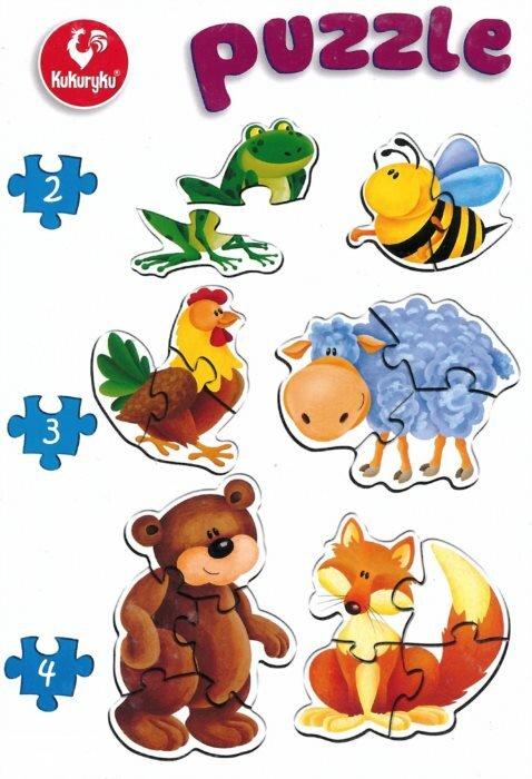 Produktbild ProMate Das erste Puzzle Tiere (6 Teile)