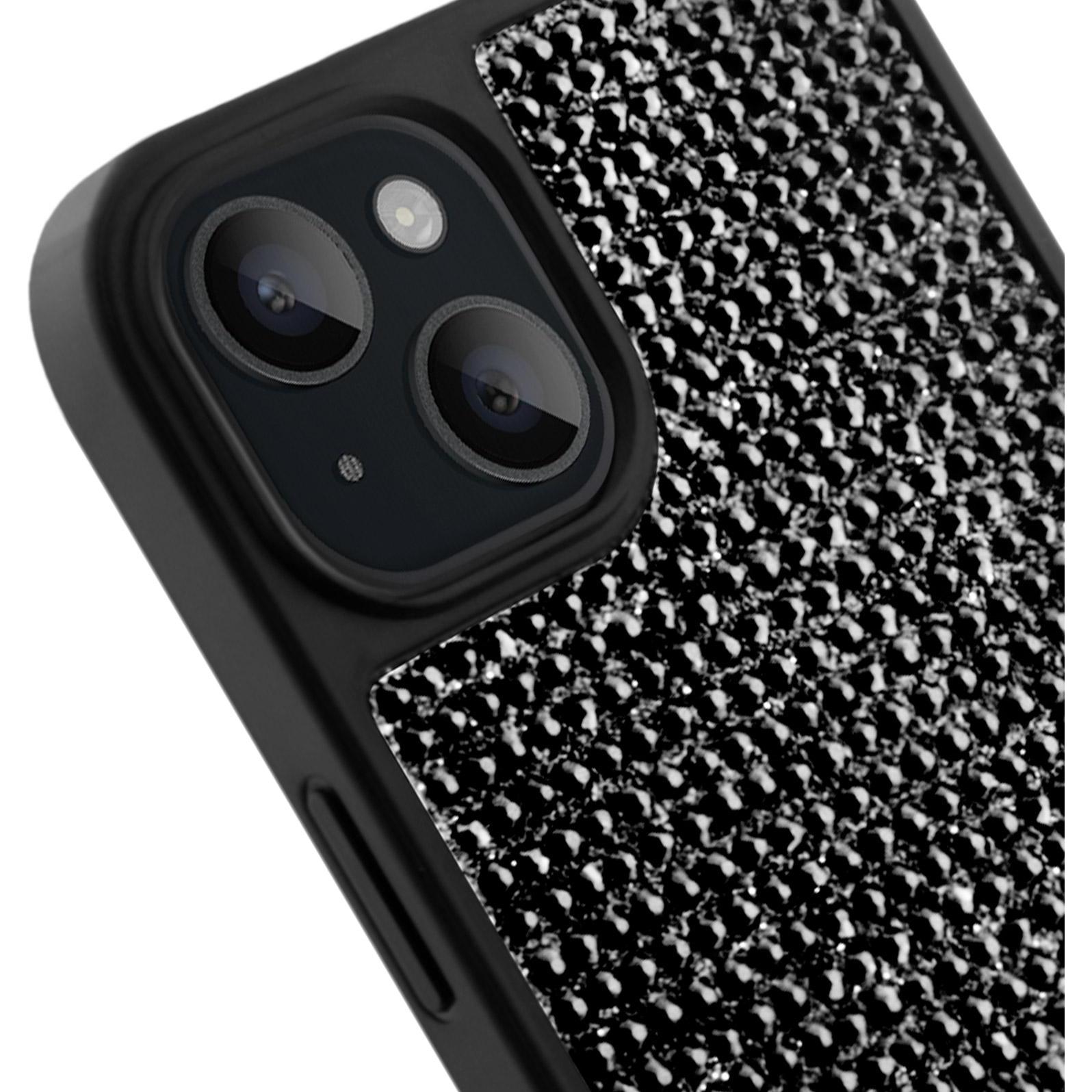Thumbnail - Guess Schutzhülle Triangle Diamond Apple iPhone 15 (Apple iPhone 15), Smartphone Hülle, Schwarz