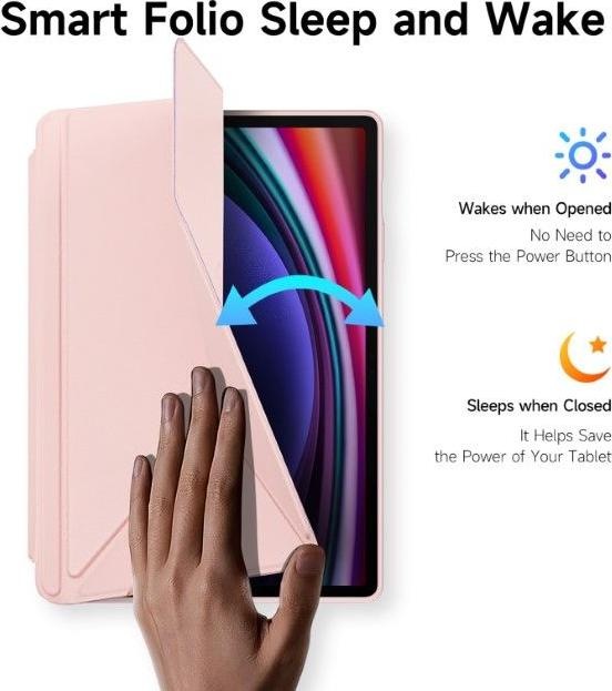Actual product image Dux Ducis Magi Series Bookcover Cover (Galaxy Tab S9 FE+, Galaxy Tab S10+, Galaxy Tab S9+)