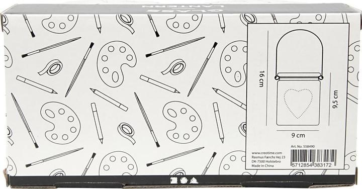 Image du produit Creativ Company Bougie en pot de verre 9,5 x 9 cm 2 pièces