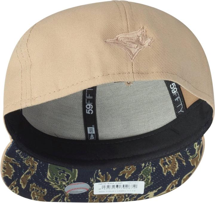 Actual product image New Era 59Fifty Cap - Toronto Blue Jays camel tiger - 8 (8)