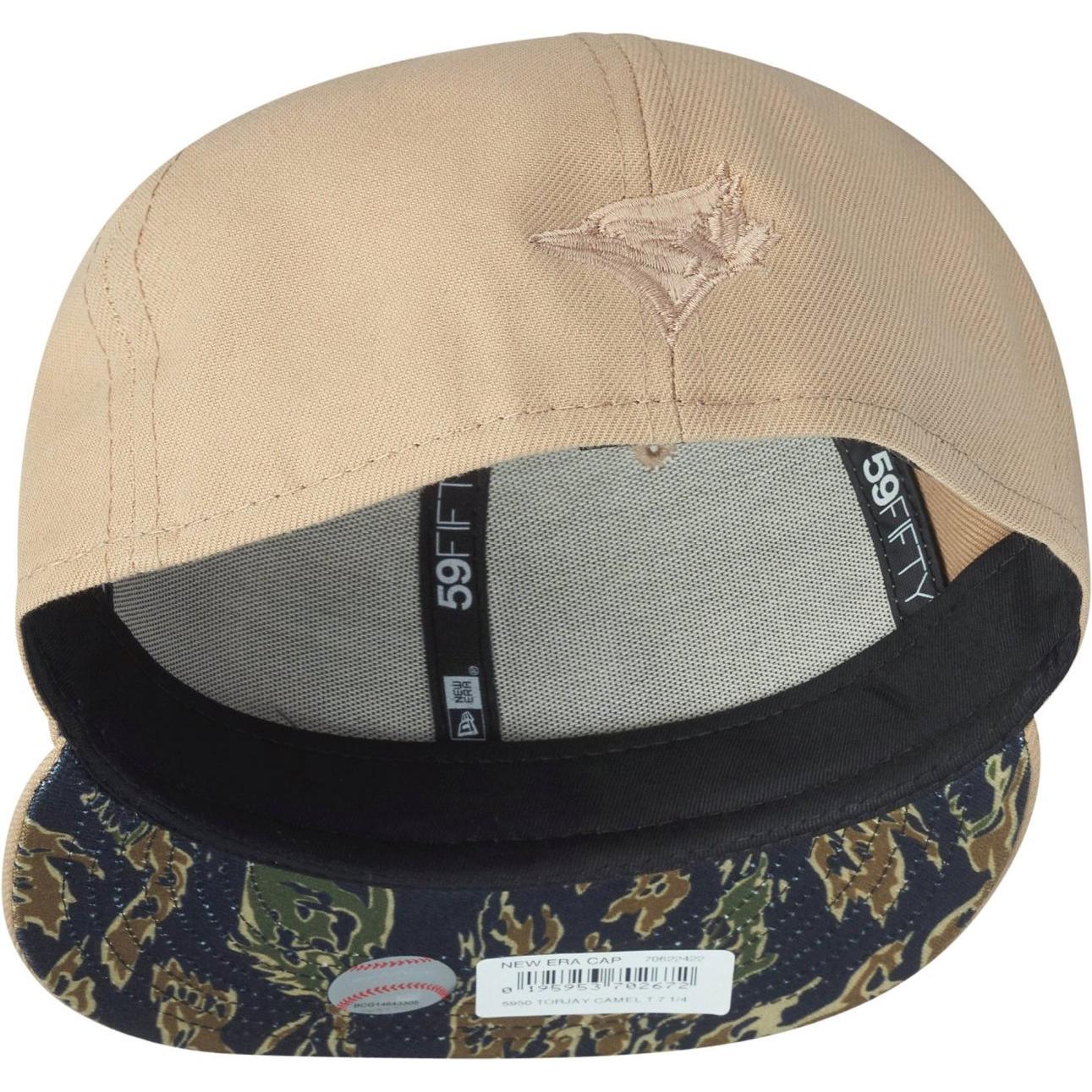 Thumbnail - New Era, Herren, Cap, 59Fifty Cap - Toronto Blue Jays camel tiger - 6 7/8, Beige, (6 7/8)