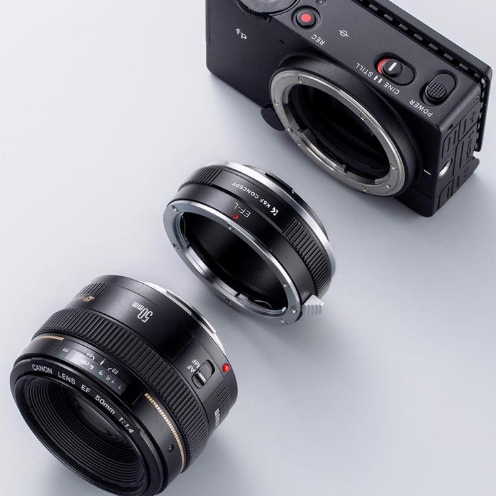 Produktbild K&F Concept High Precision Lens Adapter Mount, EOS-L