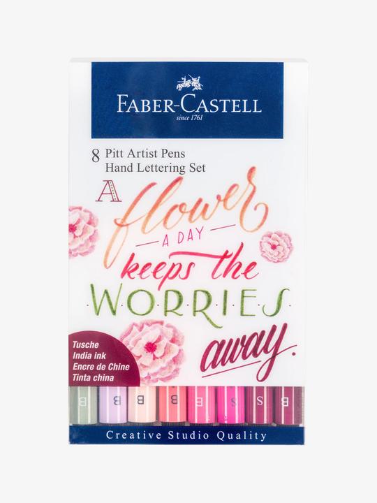 Image du produit Faber-Castell Pitt Artist Pen - Stylo à encre (Rose, 8 x)