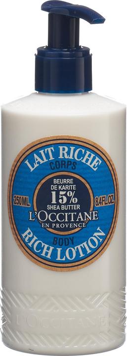 Actual product image L'Occitane Rich Body Lotion (Body milk, 250 ml)