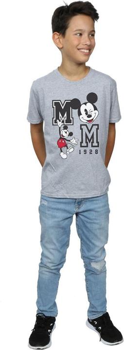 Actual product image Disney Boys Mickey Mouse Jump And Wink T-Shirt (128)