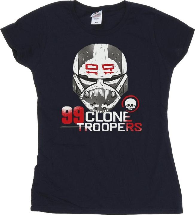 Immagine prodotto Star Wars The Bad Batch 99 Clone Troopers Maglietta Donna (XXL)