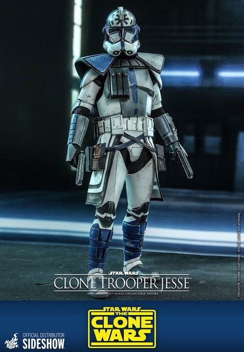 Image du produit Hot Toys Star Wars The Clone Wars figurine 1/6 Clone Trooper Jesse 30 cm