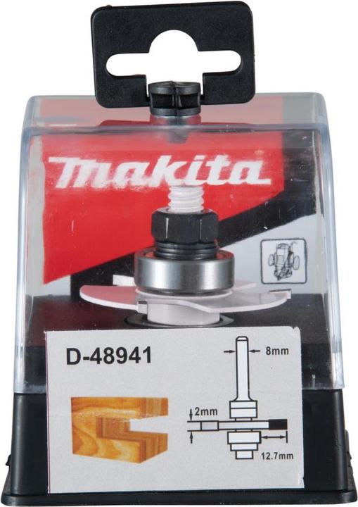 Produktbild Makita Nutfräser mit Anlauflager 3-schneidig