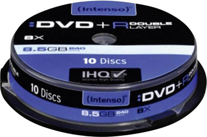 Image du produit Intenso DVD+R Cake Box - 8.5GB (10x)