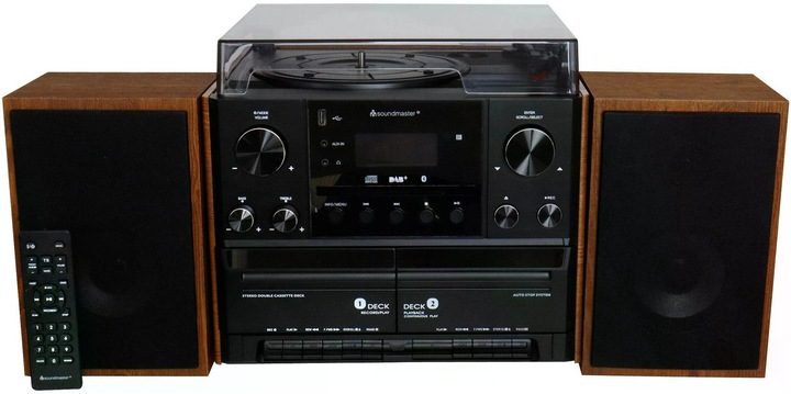 Produktbild Soundmaster MCD5600 (Bluetooth, Plattenspieler, CD Player, 2x 5 W)