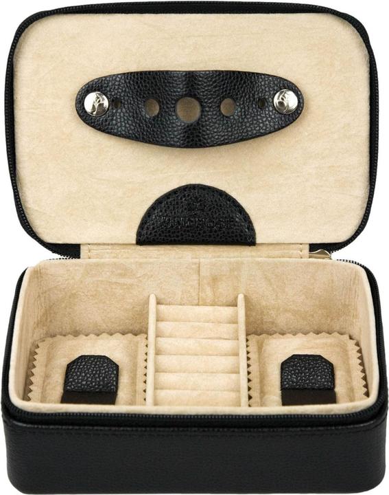 Produktbild Windrose Beluga Schmuckbox 14,5 cm Leder