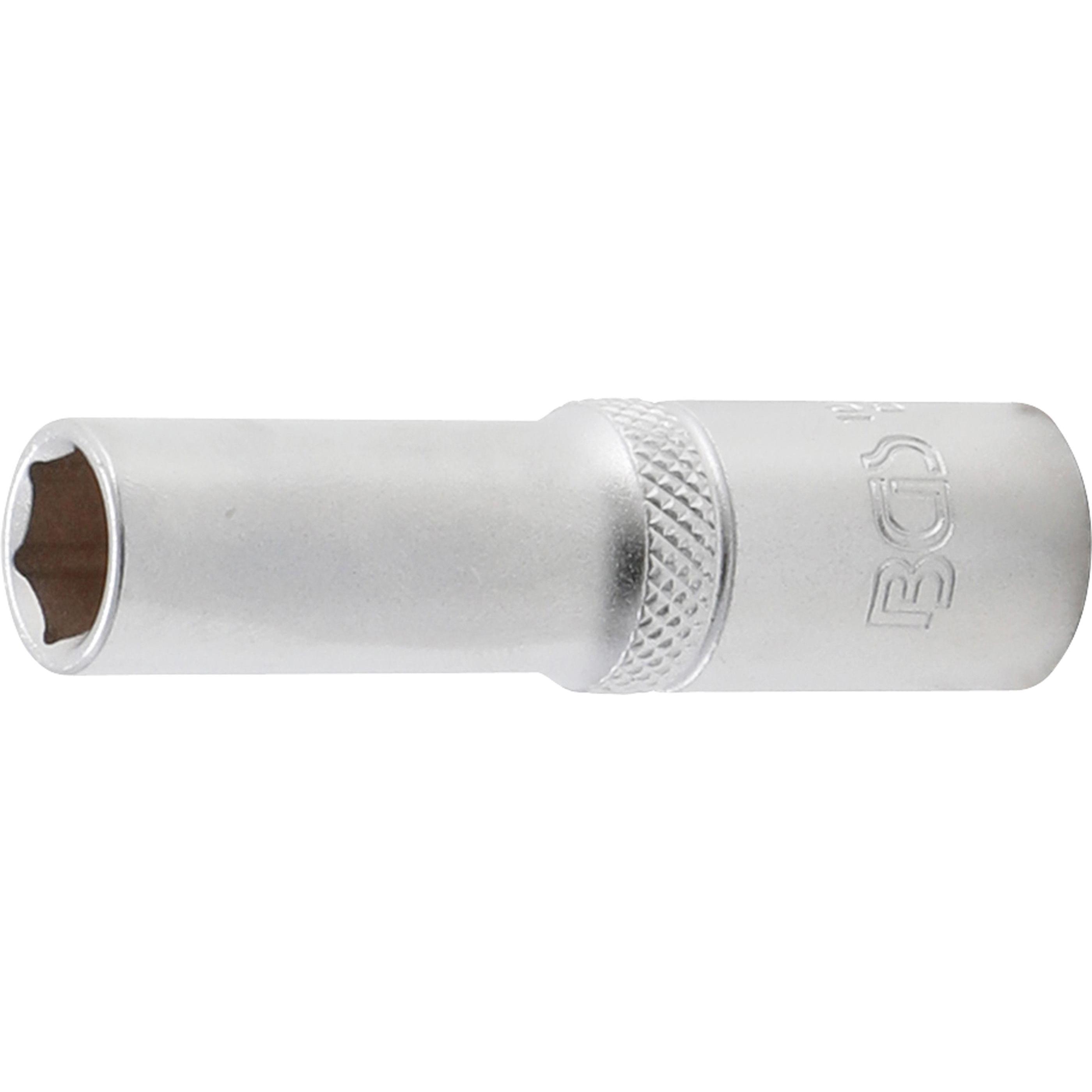 BGS, Steckschlüssel + Stecknuss, Steckschlüssel-Einsatz Sechskant, tief Antrieb Innenvierkant 10 mm (3/8") SW 10 mm (10 ...