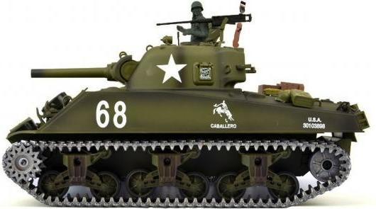 Productafbeelding Heng Long Tank Sherman U.S. M4A3 2.4 GHz (RTR Gereed voor gebruik)