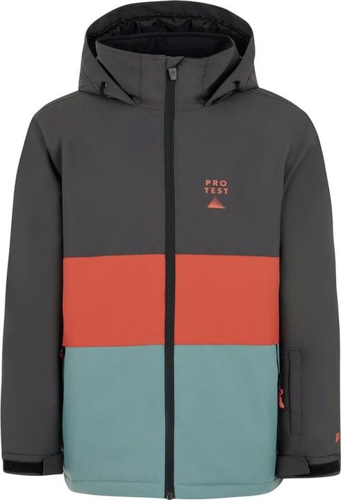 Protest Kinder Skijacke PRTSKIMMER Deep Grey