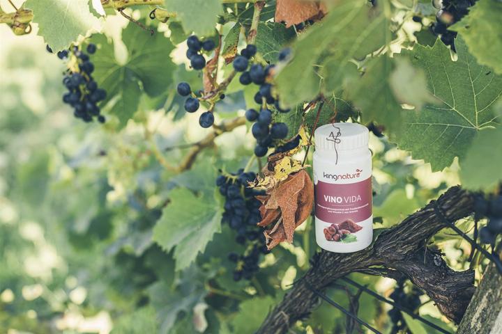Produktbild Kingnature Vino Vida Kaps (90 Stück, Kapseln, 83 g)