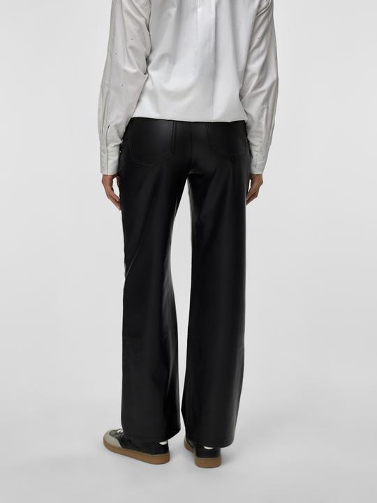 Produktbild Vero Moda VMTESSA Hohe Taille Hose Hose in Lederoptik (W30/L30)
