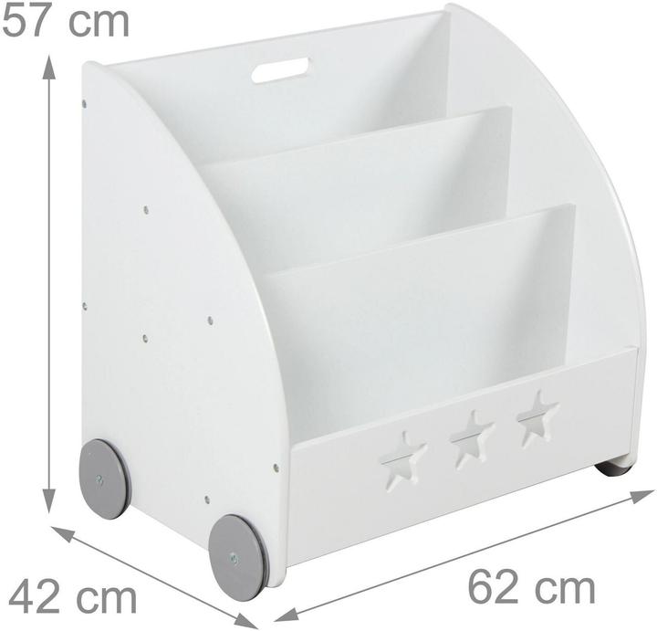 Image du produit Relaxdays Étagère à livres pour enfants