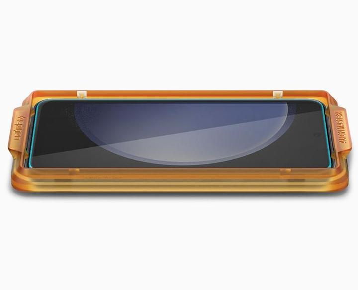 Actual product image Spigen ALM Glas.tR tempered glass for Samsung Galaxy S23 FE - 2 pcs. (2 pcs., Samsung Galaxy S23 FE)