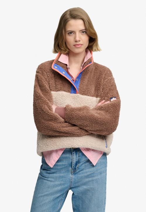 Image du produit Superdry Sweat à col tunisien ultra-doux Mash Up (S)