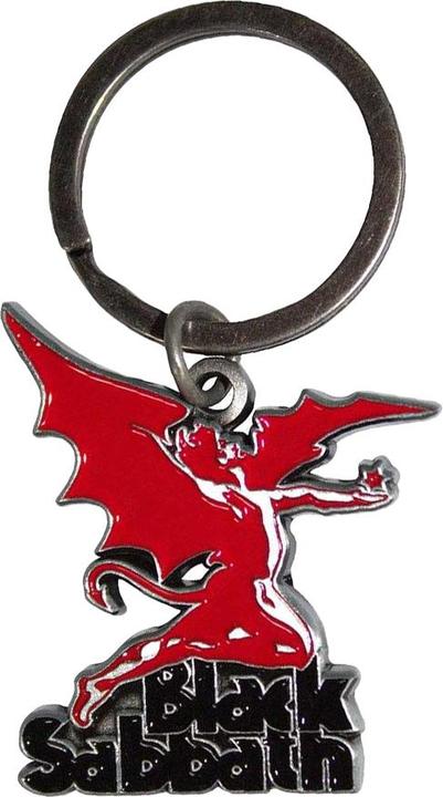 Actual product image Black Sabbath Logo Keyring