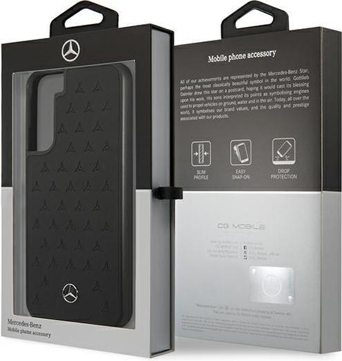 Productafbeelding Mercedes MEHCS22MPSQBK S22 + S906 zwart (Samsung Galaxy S22+)