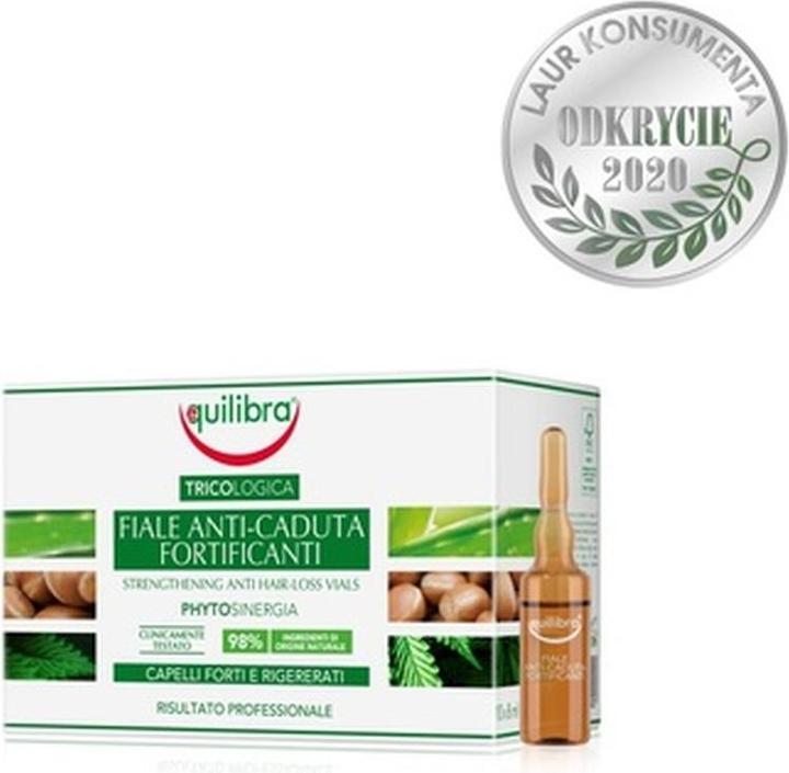 Immagine prodotto Equilibra Fiale rinforzanti contro la caduta dei capelli 10X8Ml (80 ml)