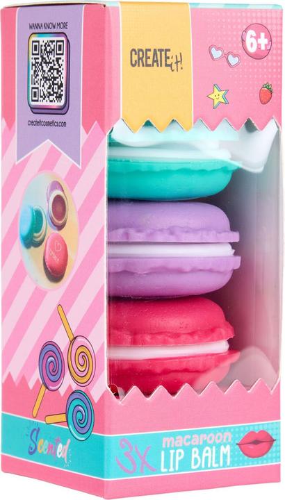 Produktbild Canenco Create it! - 3er Set Lippenbalsam - Macaron