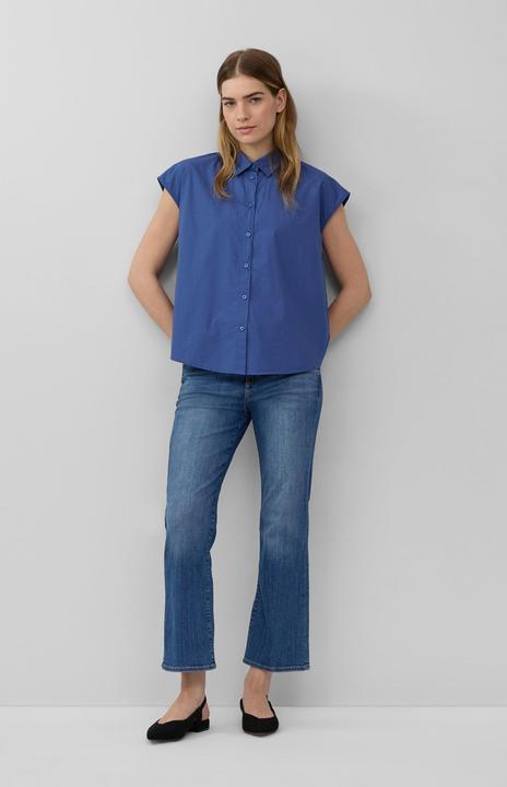 Immagine prodotto s.Oliver Bluse Hemdbluse aus Popeline im Relaxed Fit (48)