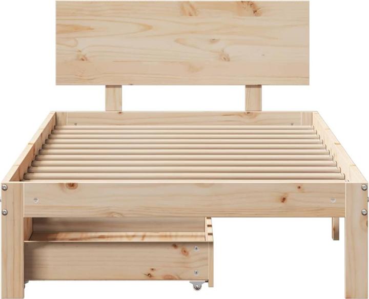 Actual product image vidaXL Bettrahmen (140 x 200 cm)