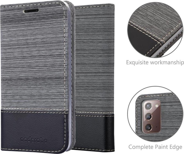 Produktbild Cadorabo Book Jeans Optik Cover (Samsung Galaxy Note 20)