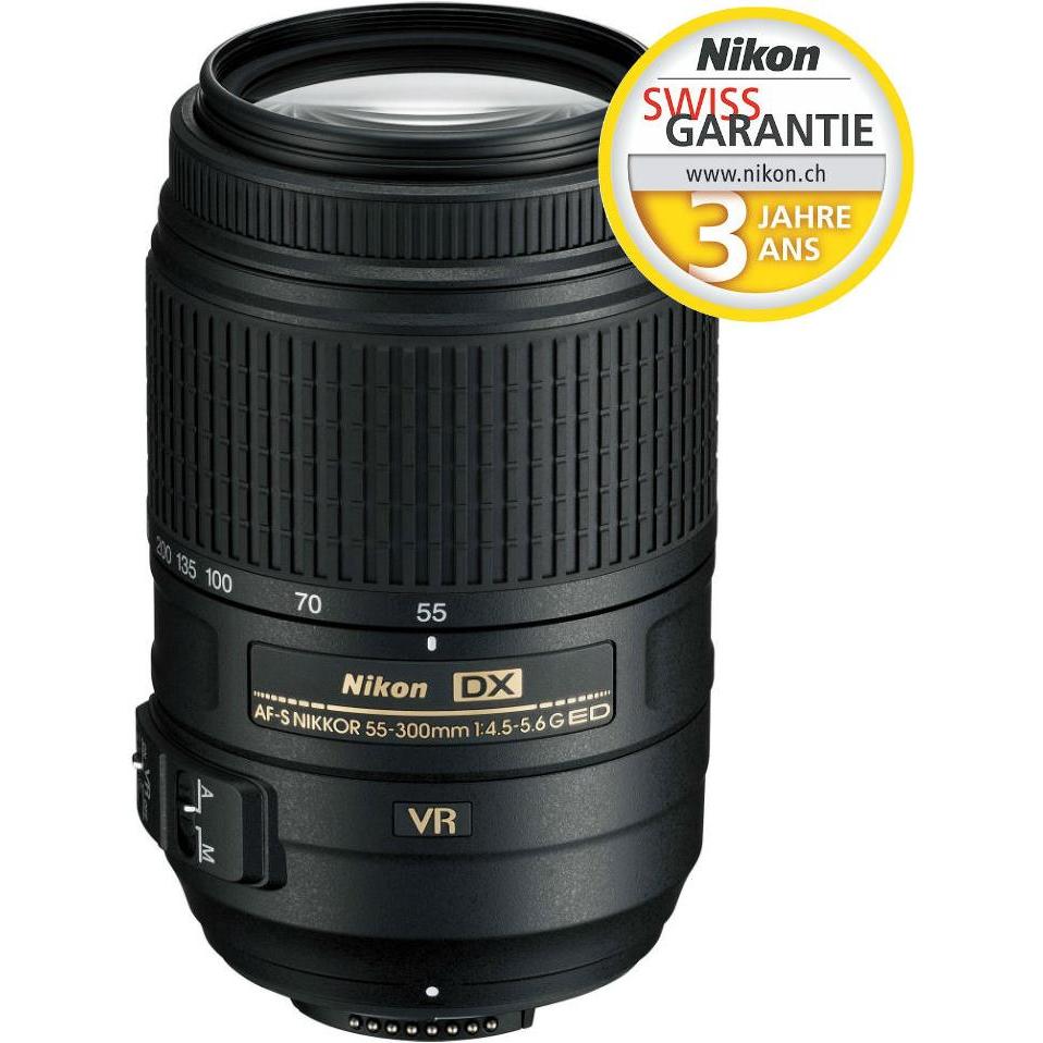 ★美品★ Nikon AF-S NIKKOR DX 55-300mm ED VR Nikon AF-S DX 55-300mm f/4.5-5.6G ED VR - kaufen bei Digitec