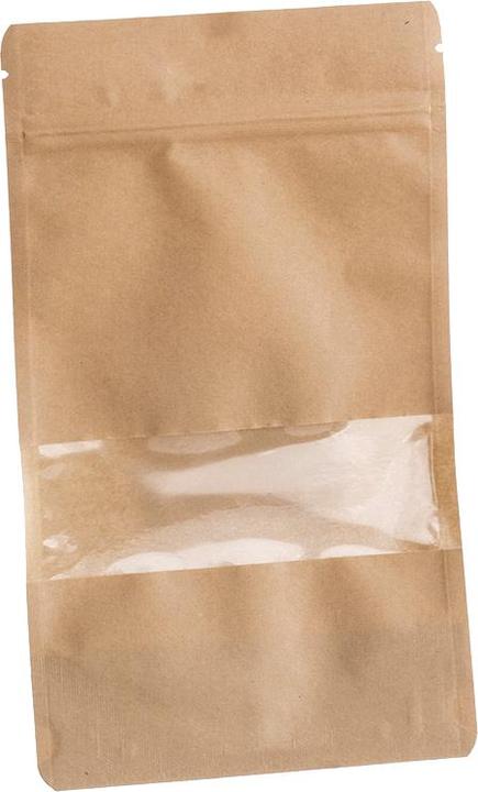 Image du produit Efco Sachets à fond plat Doypack avec fenêtre, papier kraft, 25 pièces (Coffret cadeau, 25 x)