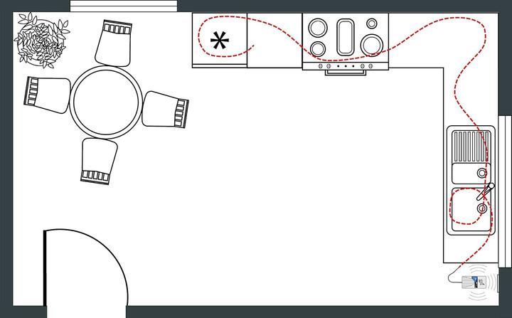 Image du produit Schabus 300262 Détecteur d'eau avec capteur externe via prise de courant
