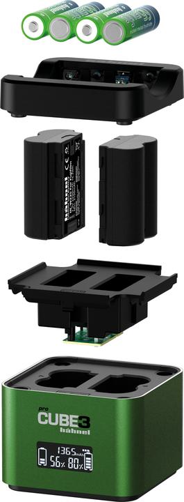 Produktbild Hähnel ProCube 3 Twin (Kamera Akku Ladegerät)