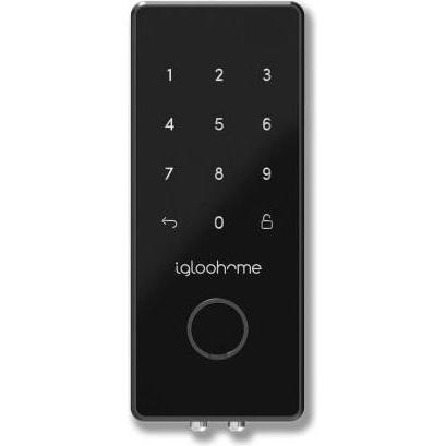 Igloohome, Controllo degli accessi, Smart Deadbolt 2S - der dünnste smarte Türschloss, metallisches Grau (Bluetooth, Chiave)