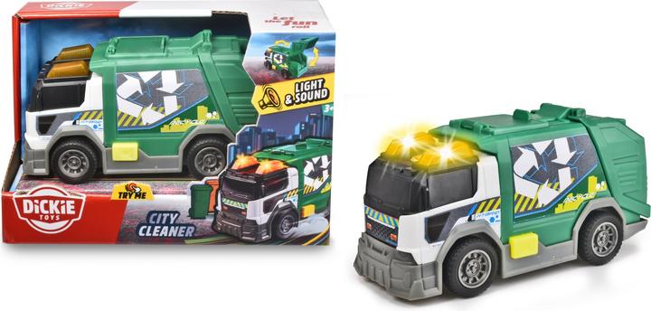 Actual product image Dickie Garbage truck with light and sound