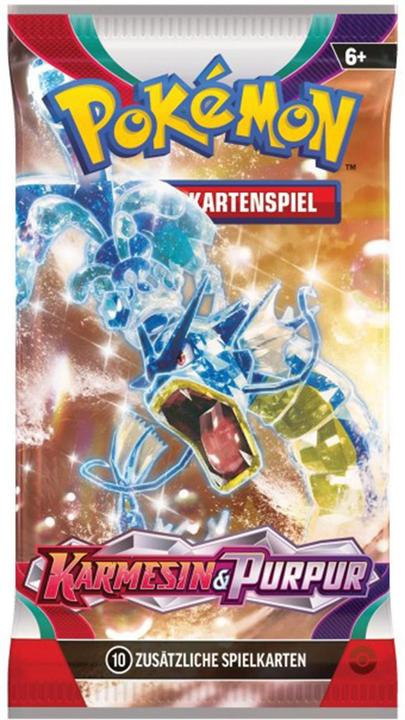 Produktbild Pokémon Pokemon KP01 Karmesin&Purpru Booster (Deutsch, Booster Pack)
