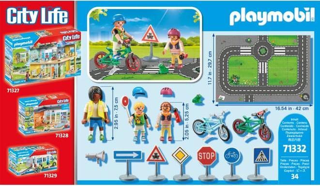 Actual product image Playmobil Bicycle course (71332, Playmobil City Life)