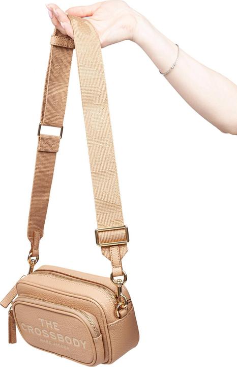 Image du produit Marc Jacobs the crossbody tote leather bag camel color