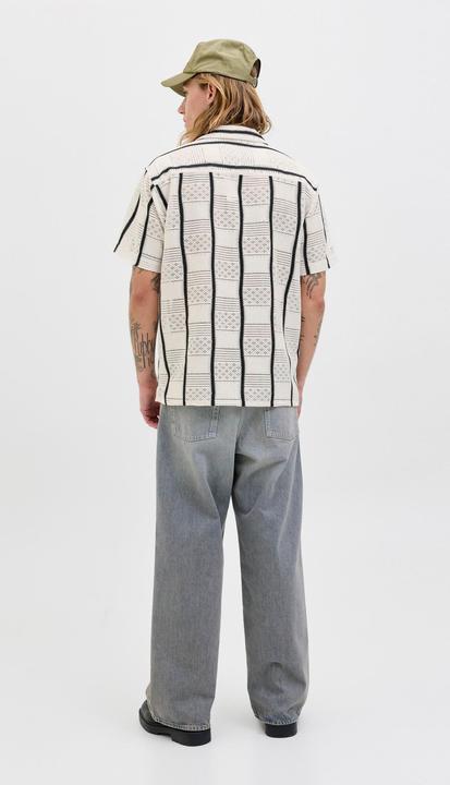 Produktbild Jack & Jones Jordia Stripe Resort Shirt Ss (S)