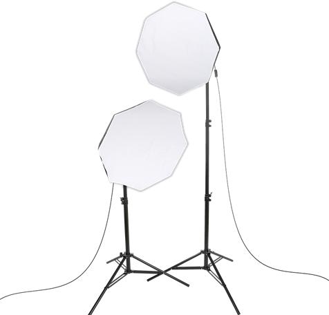 Image du produit Studioking Kit d'éclairage naturel PK-SB608K 2x85W (éclairage de studio)