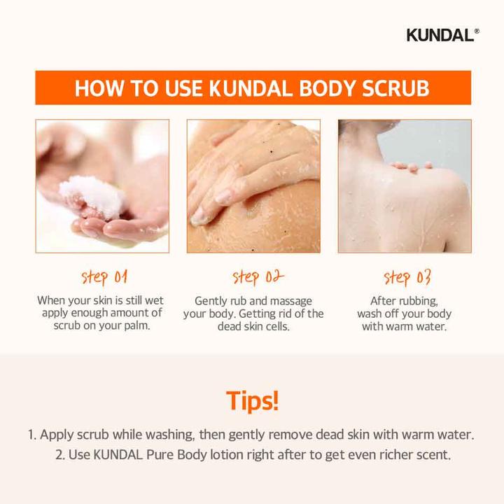Produktbild Kundal Macadamia and Sugar Body Scrub Cherry Blossom 550g
