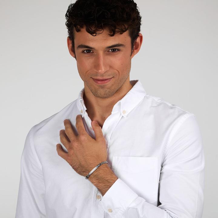 Immagine prodotto Maserati Bracciale iconico (21.50 cm, Acciaio inossidabile)