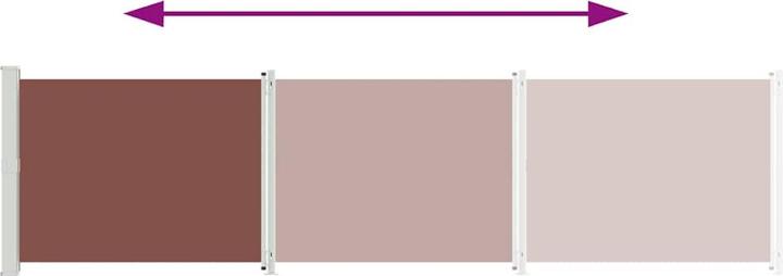 Produktbild vidaXL Seitenmarkise (6 m)